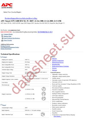 SU1400RMXLTNET datasheet  